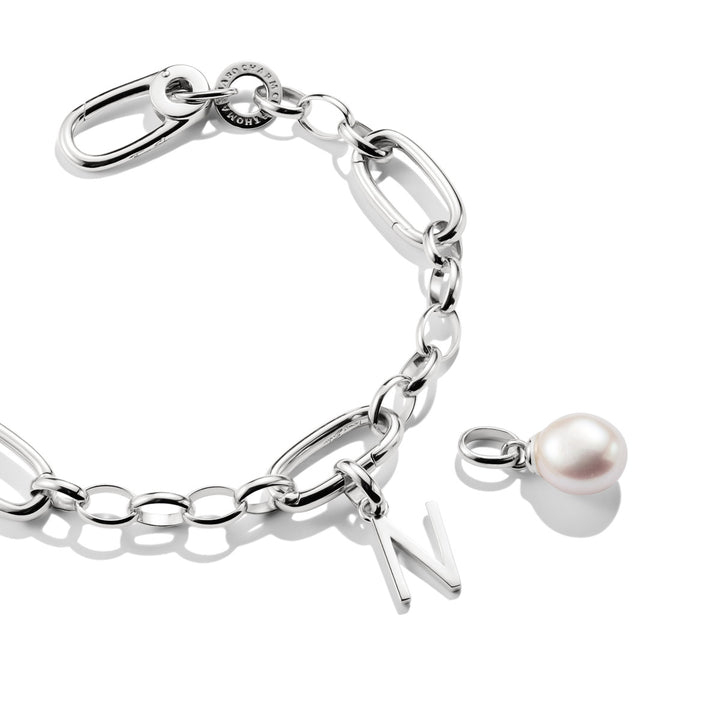 Thomas Sabo Charm-Anhänger Buchstabe N Connect Silber - CC1220-001-21