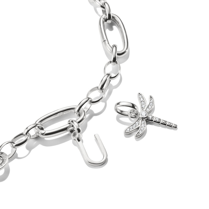 Thomas Sabo Charm-Anhänger Buchstabe U Connect Silber - CC1227-001-21