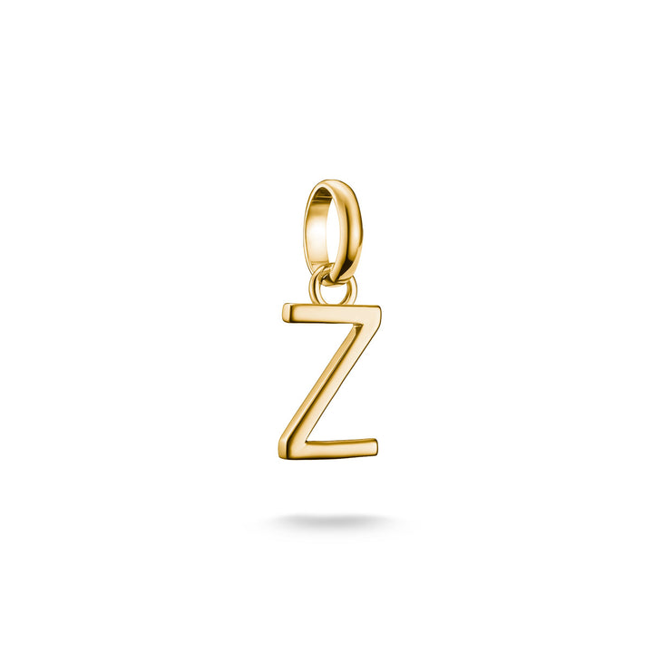 Thomas Sabo Charm-Anhänger Buchstabe Z Connect vergoldet - CC1232-413-39