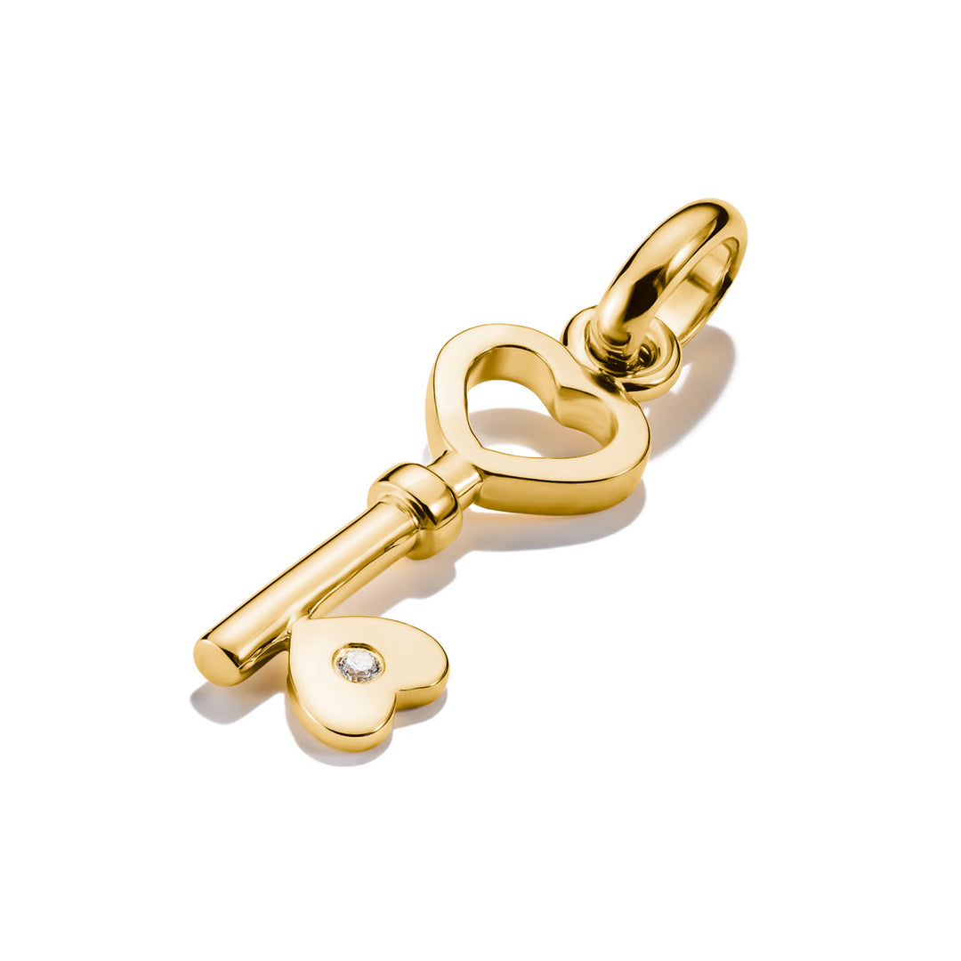 Thomas Sabo Charm-Anhänger Liebesschlüssel Connect vergoldet - CC1241-414-14