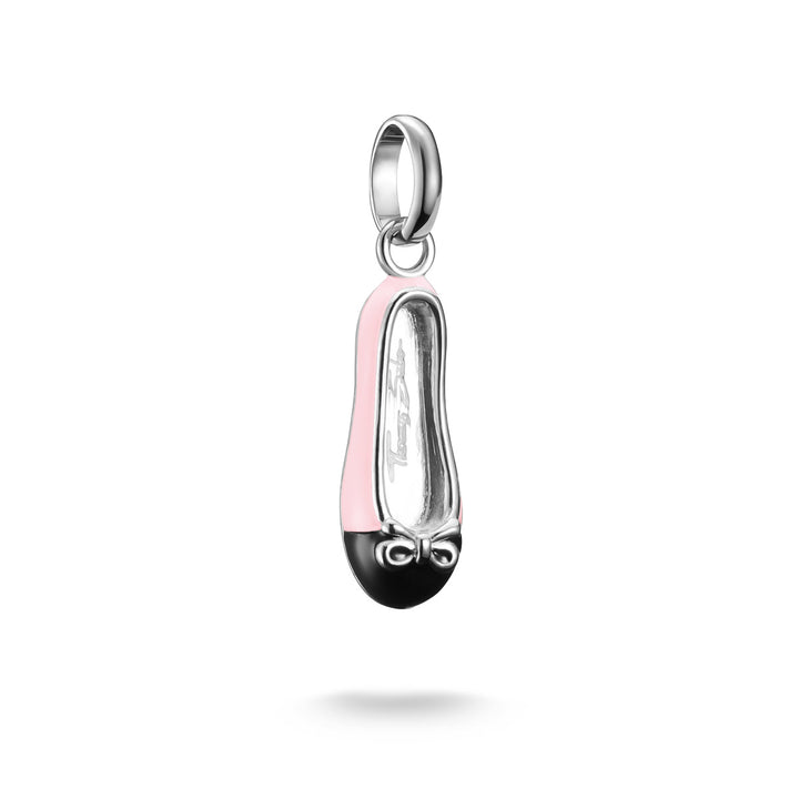 Thomas Sabo Charm-Anhänger Ballerina Pink Connect Silber - CC1245-007-9