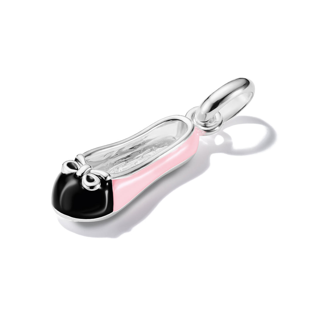 Thomas Sabo Charm-Anhänger Ballerina Pink Connect Silber - CC1245-007-9