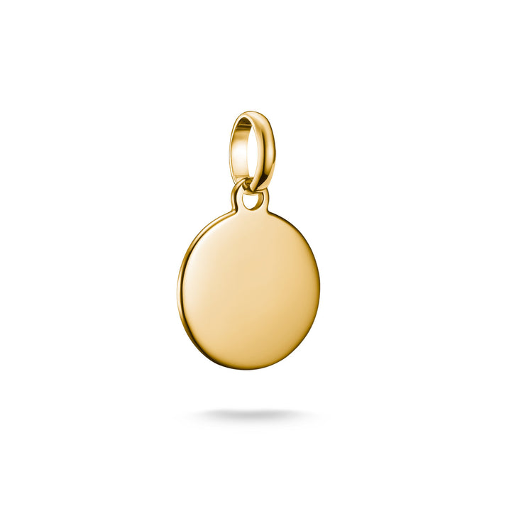 Thomas Sabo Charm Pendant Coin Connect gold plated - CC1271-413-39