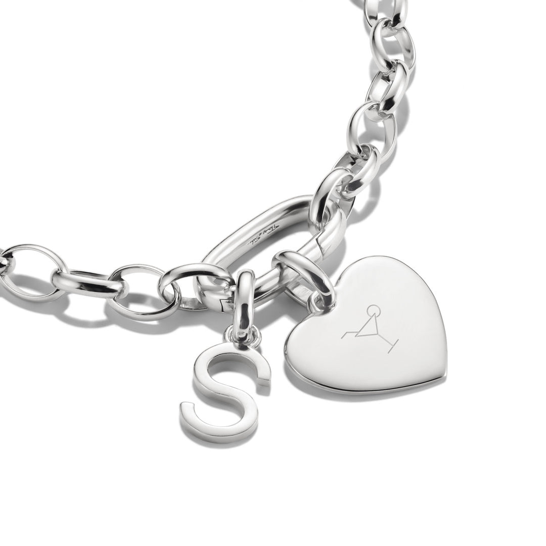 Thomas Sabo Charm-Anhänger Herz Connect Silber - CC1272-001-21