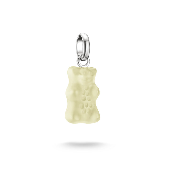 Thomas Sabo Charm-Goldbären-Anhänger in Weiss Connect Silber - CC1275-017-14