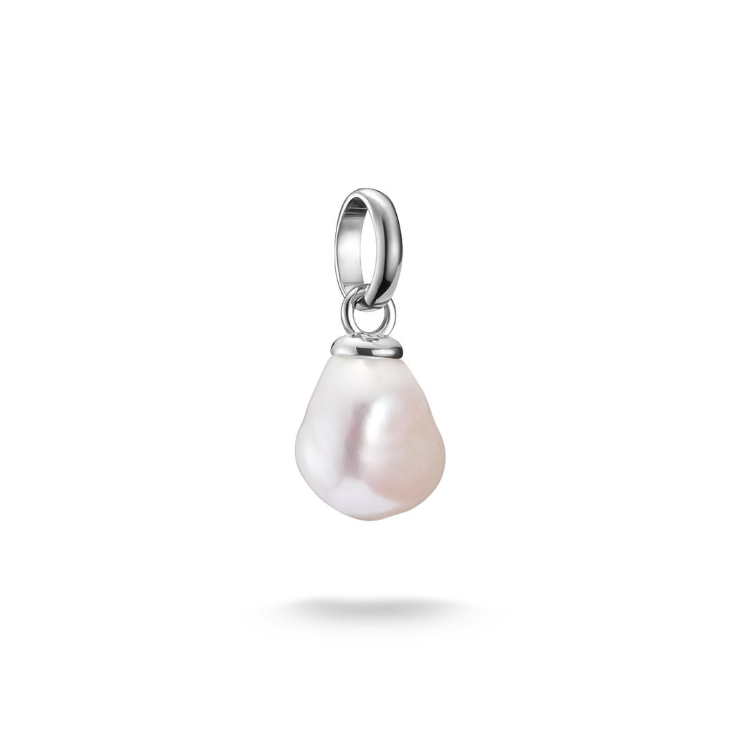 Thomas Sabo Pendentif Charm perle d’eau douce Connect argent - CC1282-082-14