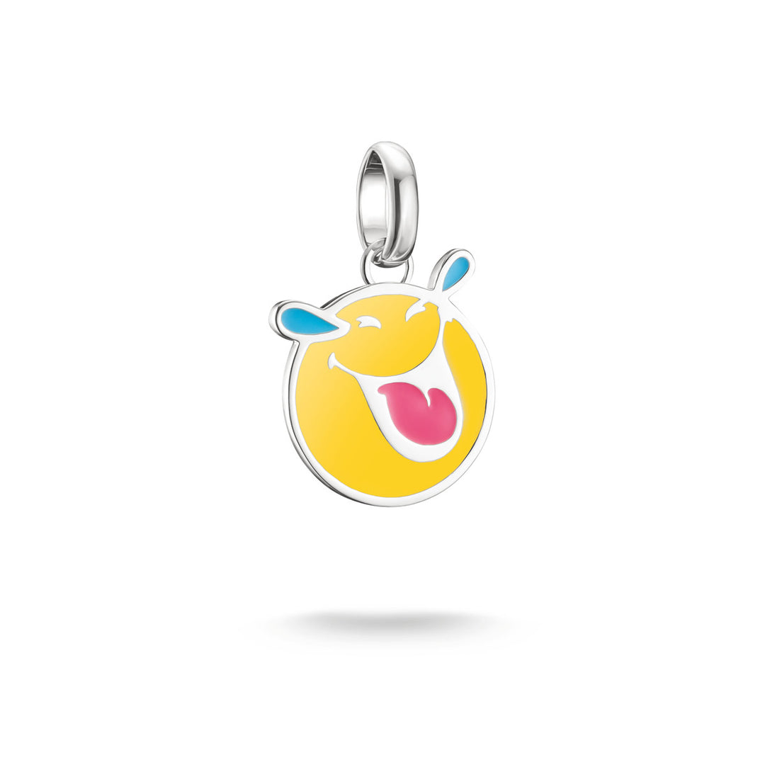Thomas Sabo Smiley World Laughing Charm-Anhänger Connect Silber - CC1295-664-7