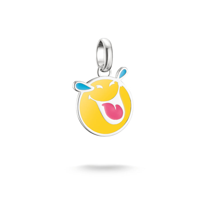 Thomas Sabo Smiley World Laughing Charm-Anhänger Connect Silber - CC1295-664-7