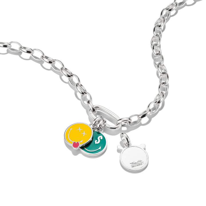 Thomas Sabo Smiley World Cheeky Charm-Anhänger Connect Silber - CC1292-664-4