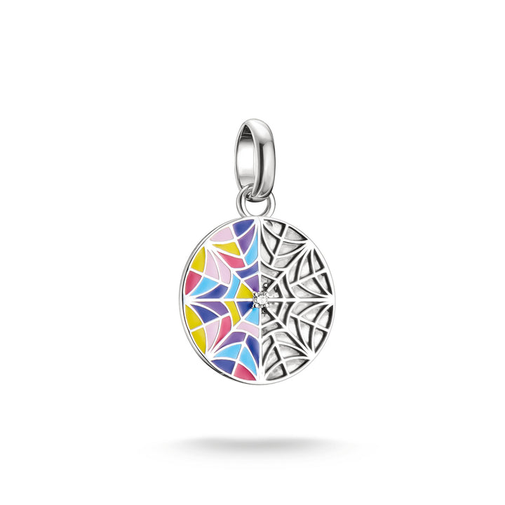 Thomas Sabo Charm-Anhänger Wednesday Fenster Emaille Connect Silber - CC1314-691-7