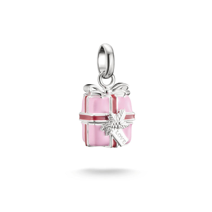 Thomas Sabo Charm-Anhänger Geschenk Pink Connect Silber - CC1321-007-9