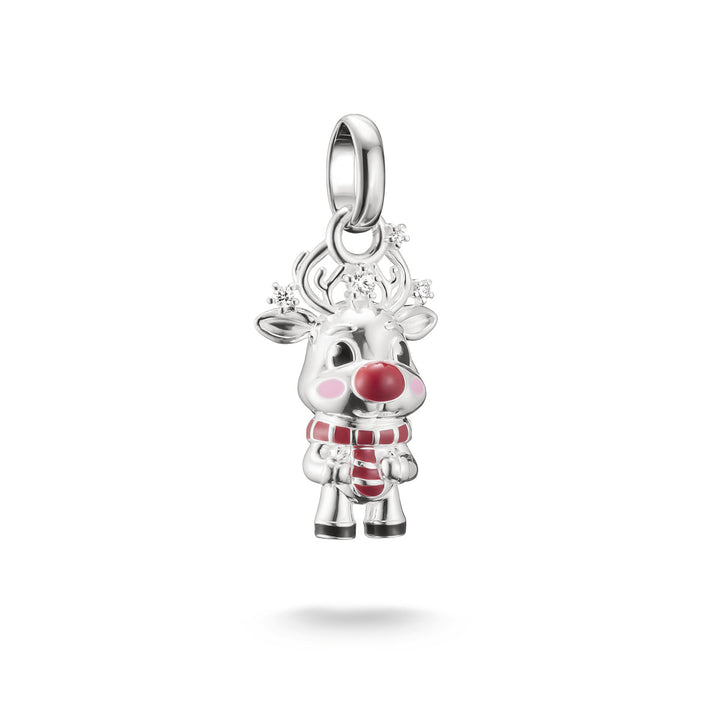 Thomas Sabo Pendentif Charm Renne Connect Argent - CC1322-041-10