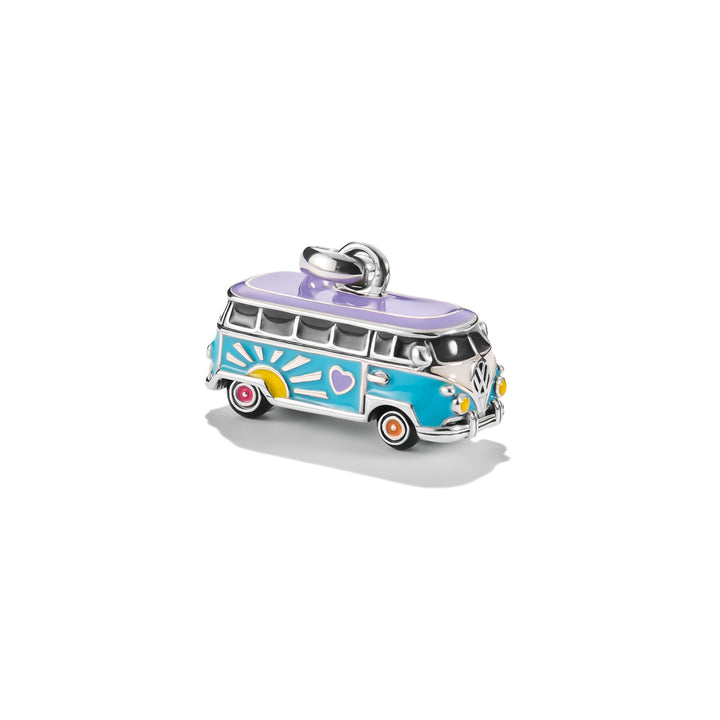 Thomas Sabo Charm-Anhänger Volkswagen Hippie-Bus Connect Silber - CC1324-664-7