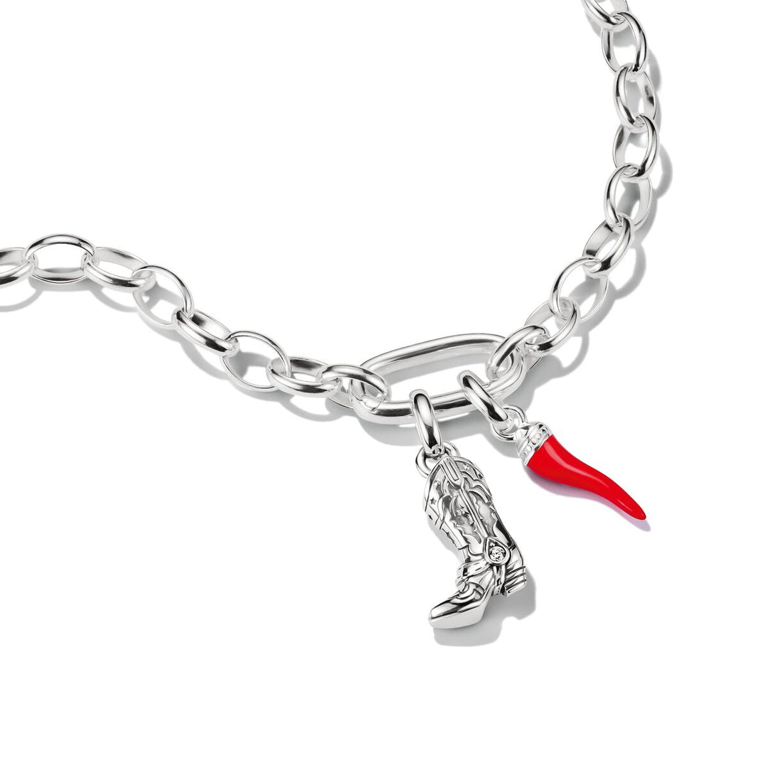 Thomas Sabo Charm-Anhänger Cowboystiefel Connect Silber - CC1325-643-14