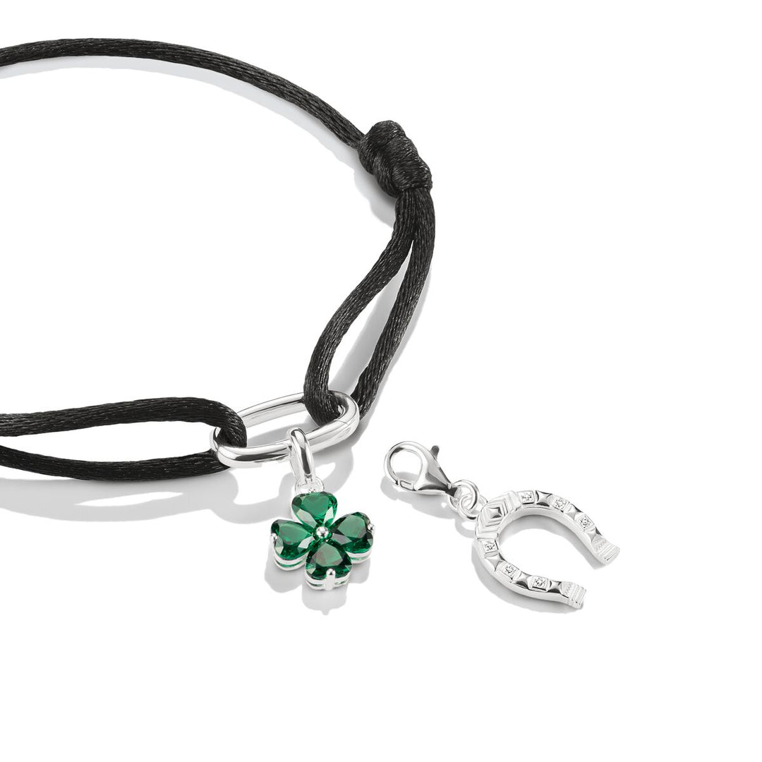 Thomas Sabo Charm-Anhänger Kleeblatt Connect Silber - CC1326-699-6