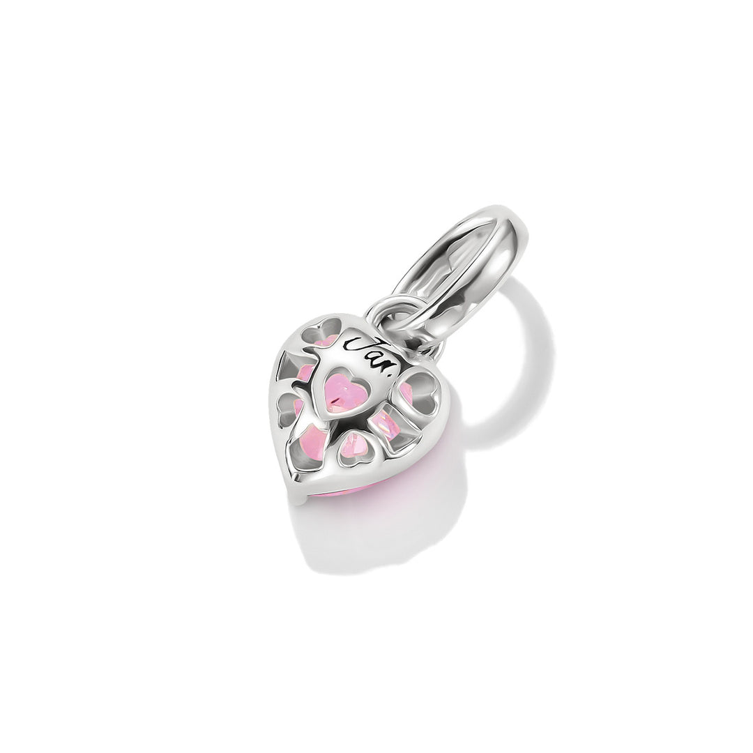 Thomas Sabo Charm-Anhänger Herz Geburtsstein Januar Connect Silber - CC1329-051-9