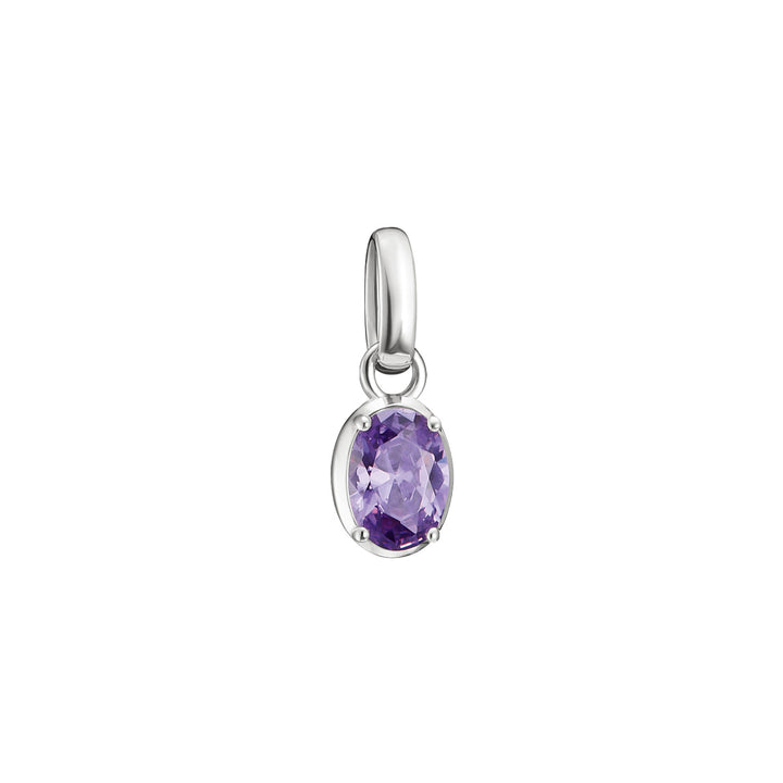 Thomas Sabo Charm-Anhänger Geburtsstein Februar Connect Silber - CC1330-051-13