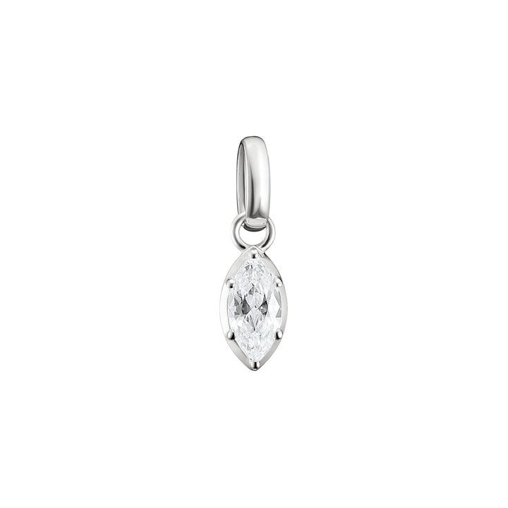 Thomas Sabo Charm-Anhänger Geburtsstein April Connect Silber - CC1332-051-14