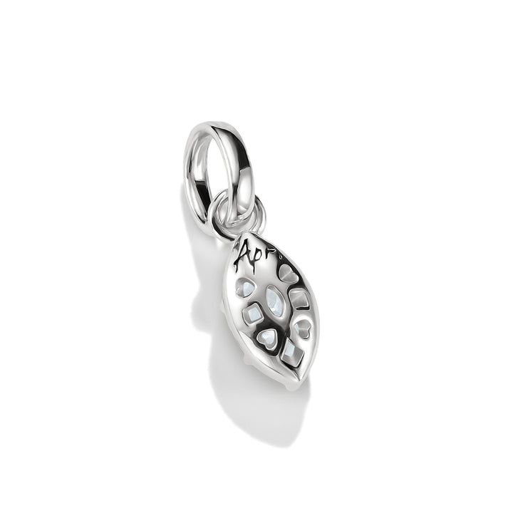 Thomas Sabo Charm-Anhänger Geburtsstein April Connect Silber - CC1332-051-14