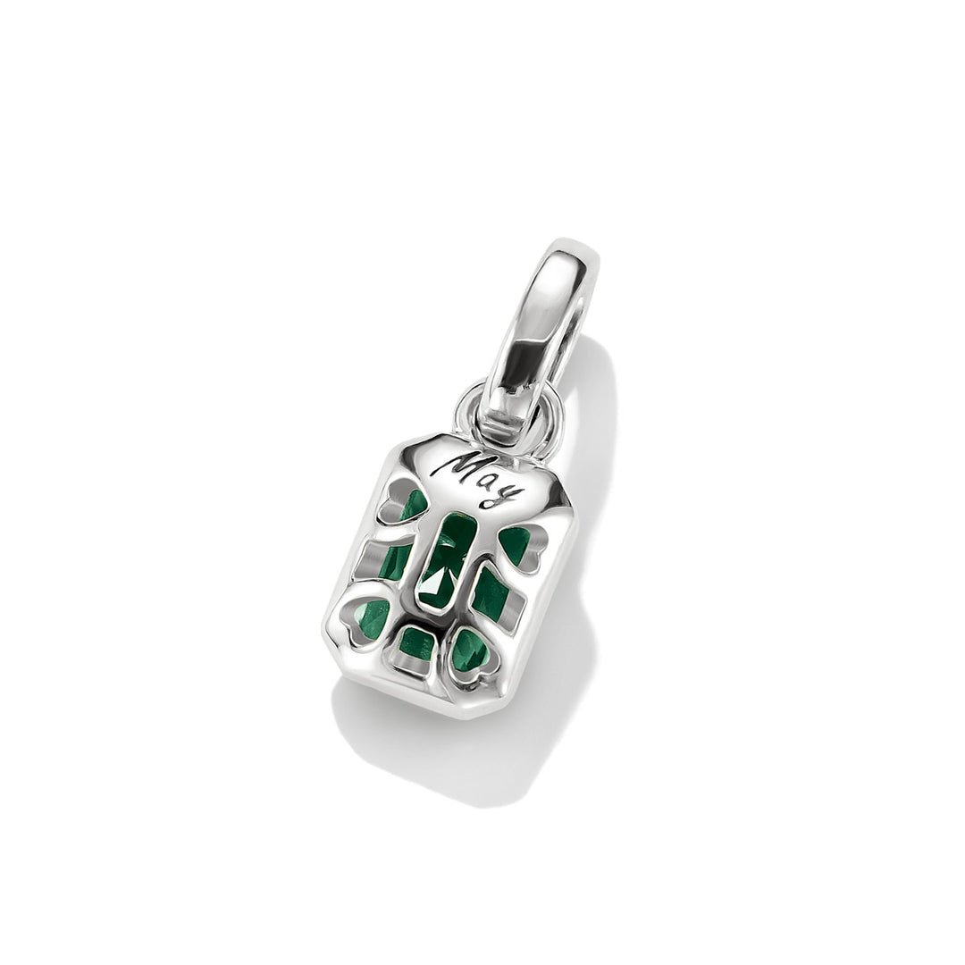 Thomas Sabo Charm-Anhänger Geburtsstein Mai Connect Silber - CC1333-699-6