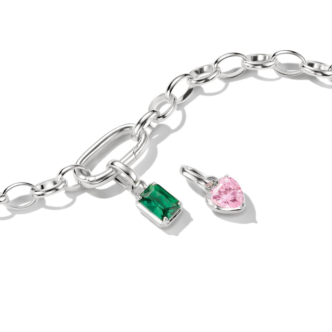 Thomas Sabo Charm-Anhänger Geburtsstein Mai Connect Silber - CC1333-699-6