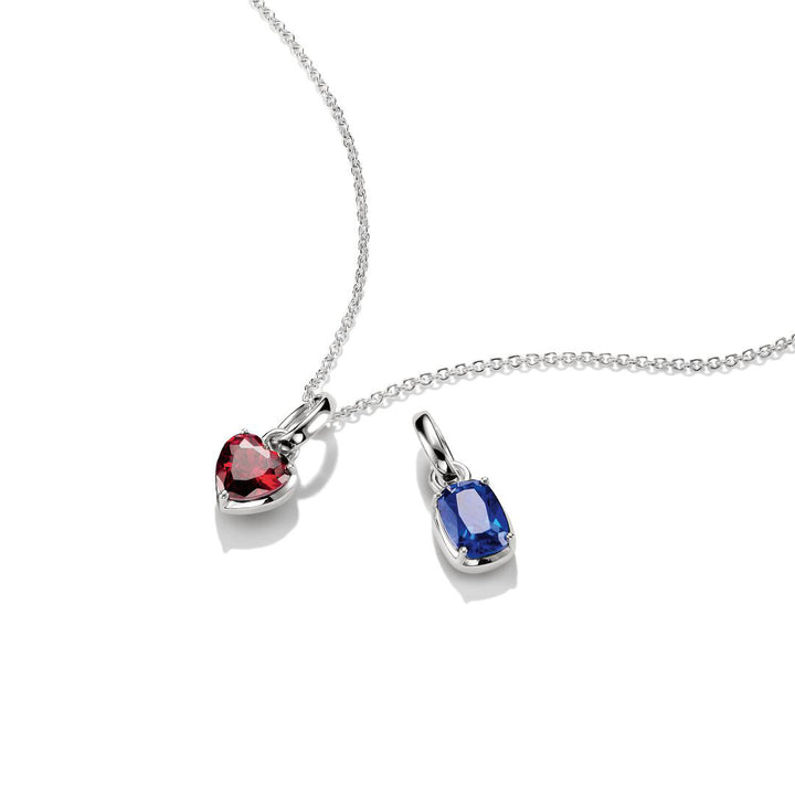 Thomas Sabo Charm-Anhänger Herz Geburtsstein Juli Connect Silber - CC1335-051-10