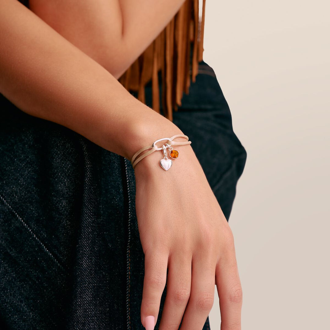 Thomas Sabo Charm-Anhänger Geburtsstein Oktober Connect Silber - CC1338-699-6