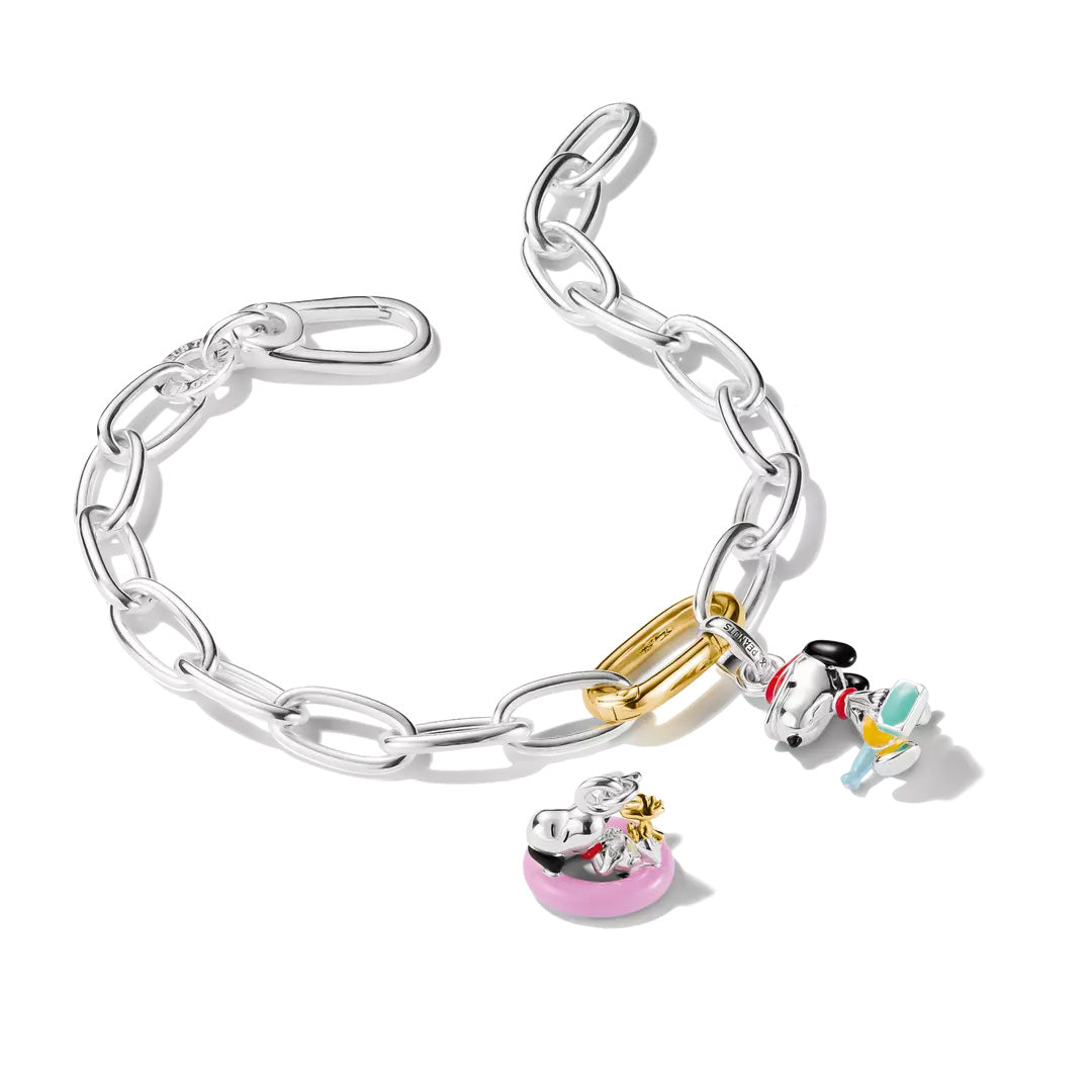 Thomas Sabo Peanuts Snoopy Charm mit Koffer Connect Silber - CC1345-664-7