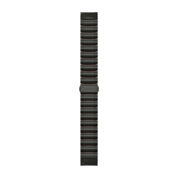 Garmin MARQ QuickFit 22 Hybrid Titanium Silicone Carbon Gray DLC Band - 010-12738-00