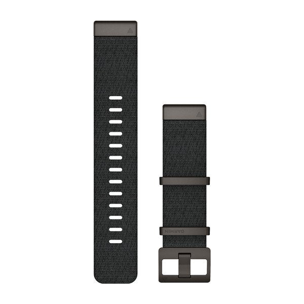 Garmin MARQ QuickFit 22 Jacquard Weave Nylon Black Band - 010-12738-03