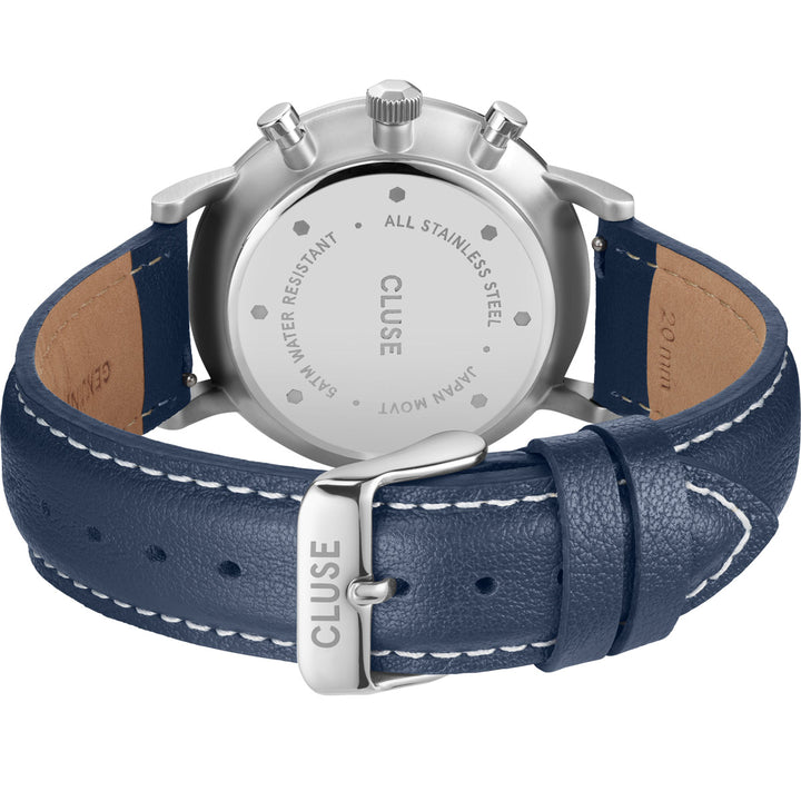 Cluse Aravis Chrono Silver Gift Box - CG21004