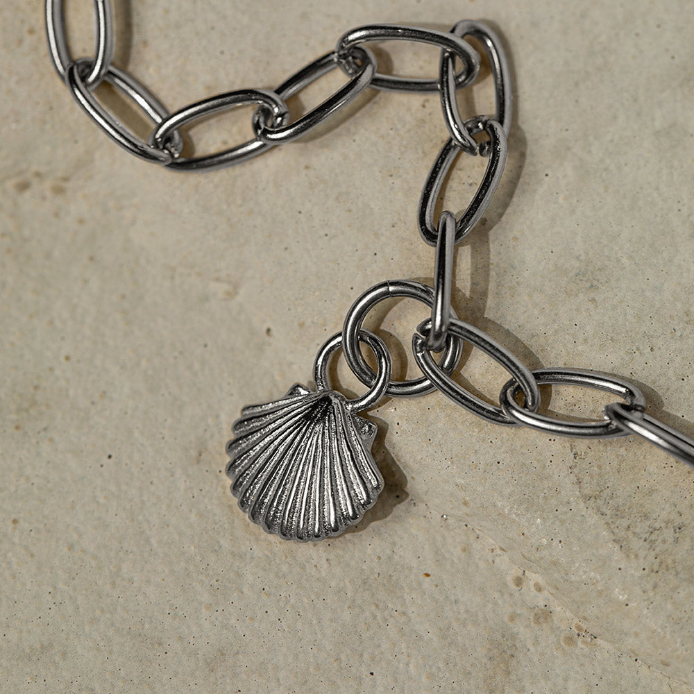 Paul Hewitt Scallop Shell Charm Silber - PH-JE-0437