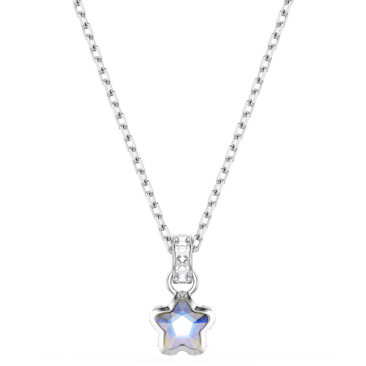 Swarovski Collier Chroma Tailles variées Étoile Blanc Métal rhodié - 5759678