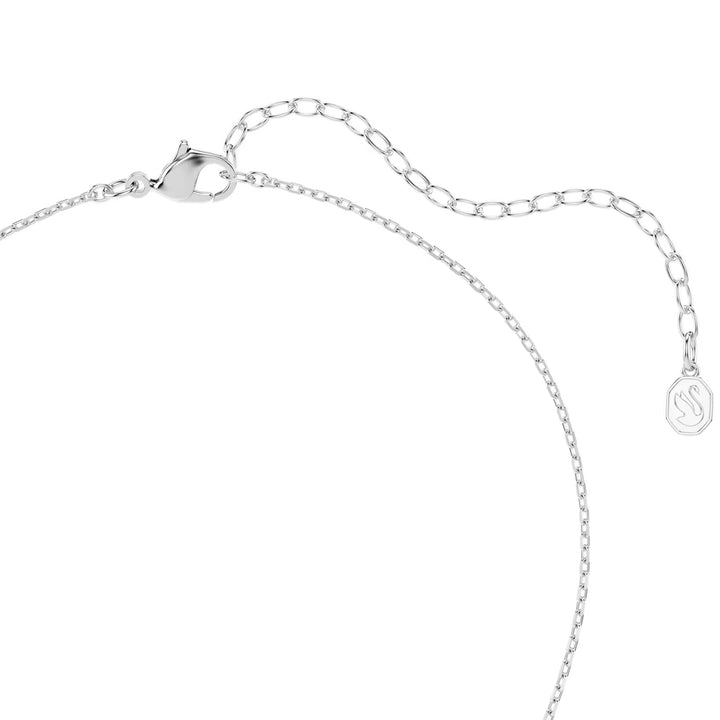 Swarovski Chroma Halskette Verschiedene Schliffe Stern Weiss Rhodiniert - 5759678