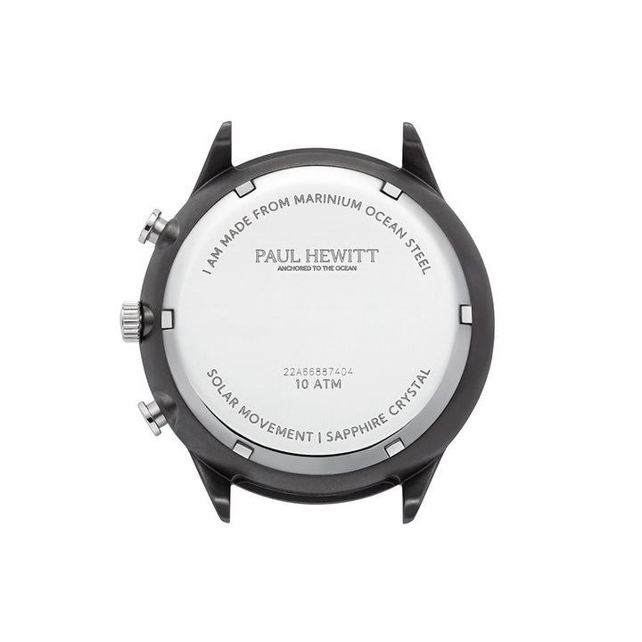 Paul Hewitt Chrono Gun Metal Weiss - PH-W-0298