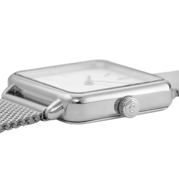 Cluse La Tétragone Mesh Silver - CW0101207003