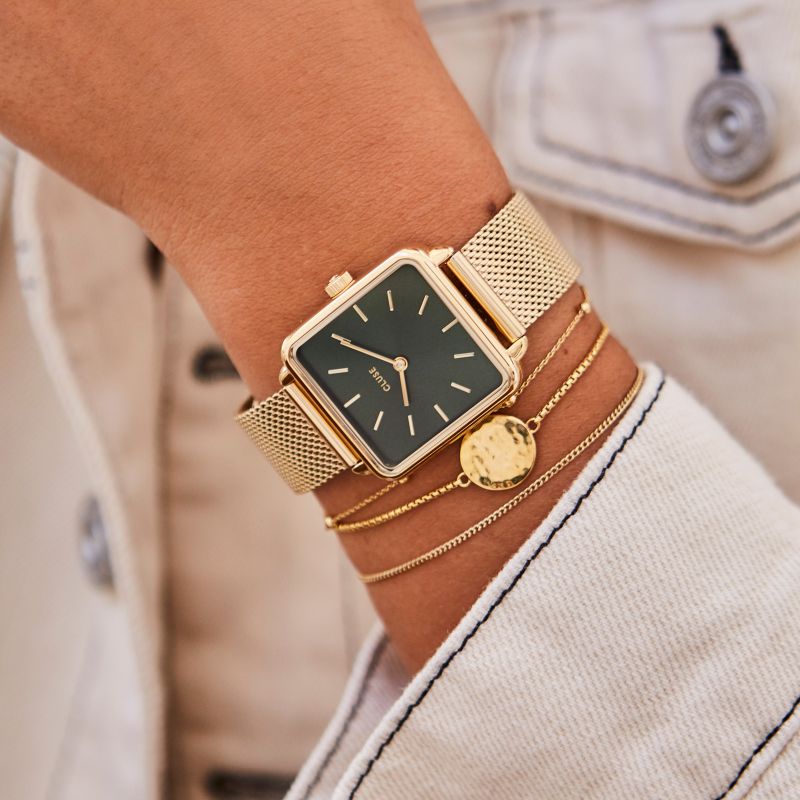 Cluse La Tétragone Mesh Gold - CW0101207013