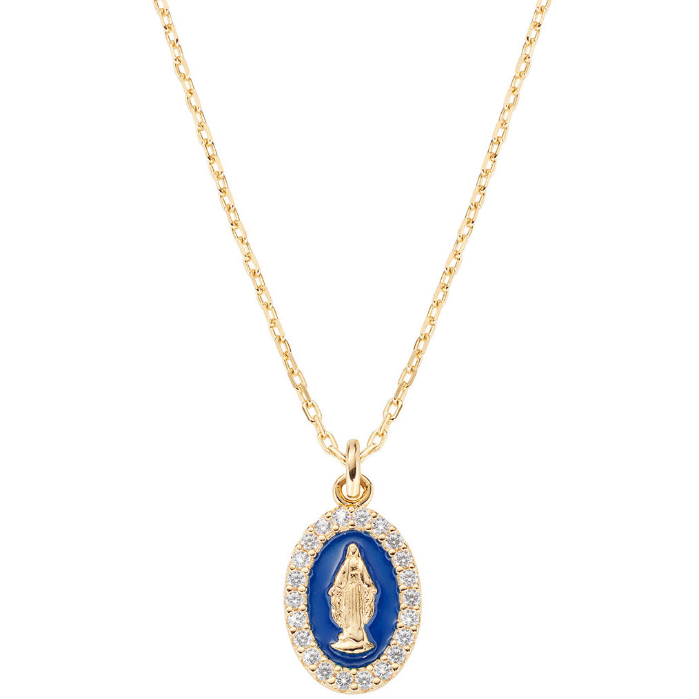 Amen Miraculous Medal Halskette - CLMISMGBL