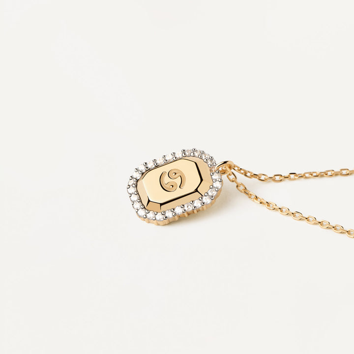 P D Paola Cancer Halskette - CO01-571-U