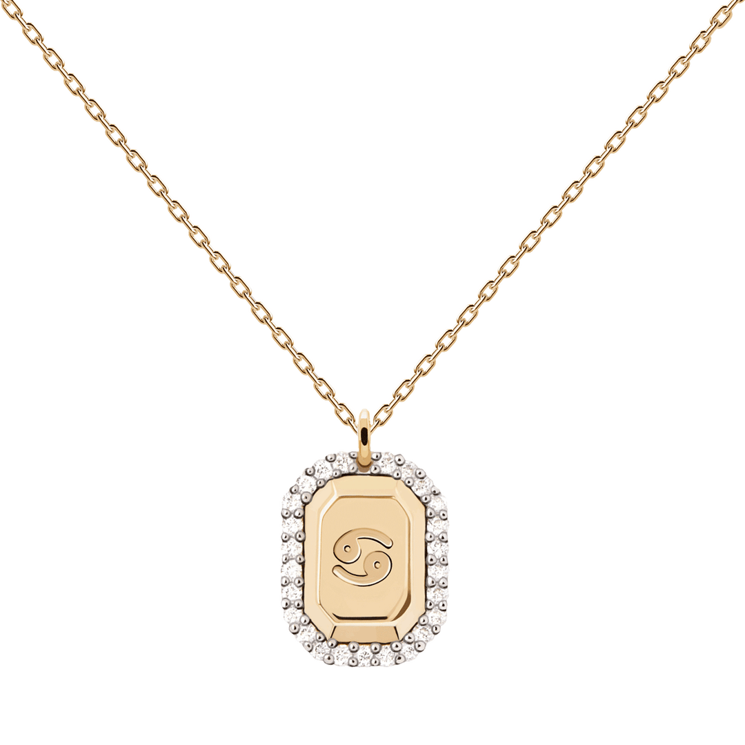 P D Paola Cancer Halskette - CO01-571-U