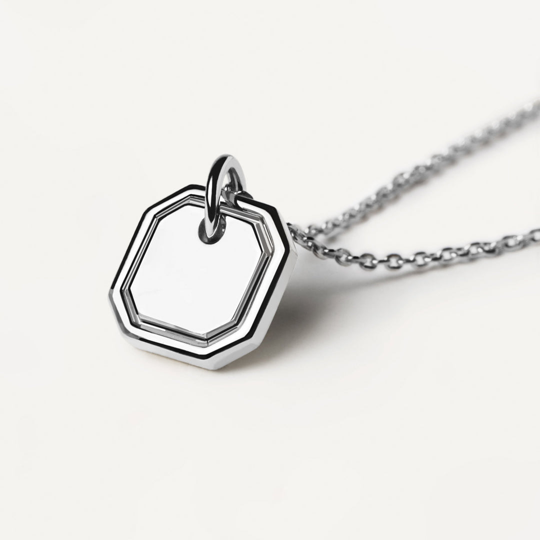 P D Paola Octet Silver Halskette - CO02-435-U