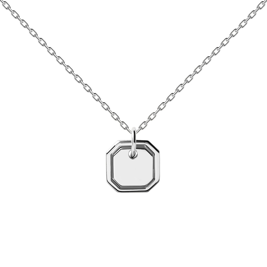 P D Paola Octet Silver Halskette - CO02-435-U