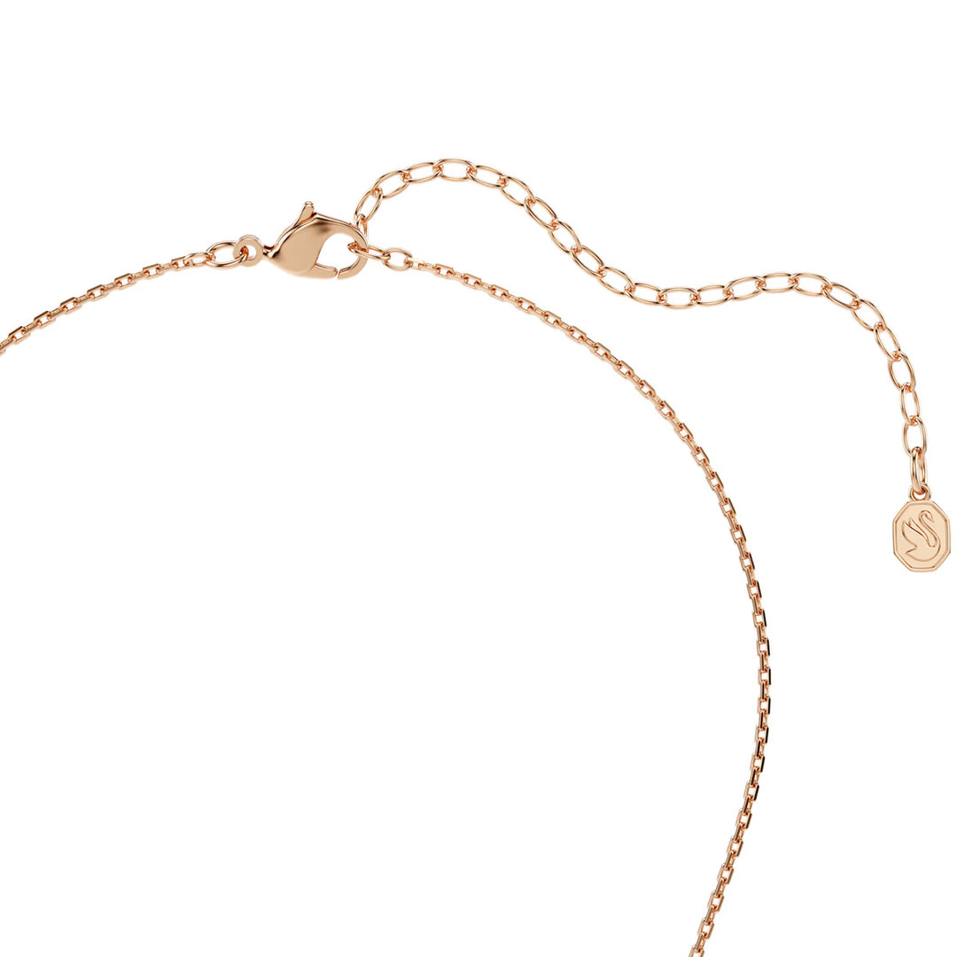 Swarovski Constella Halskette Rundschliff Dancing Stone Rosa Roségold Legierungsschicht - 5744244