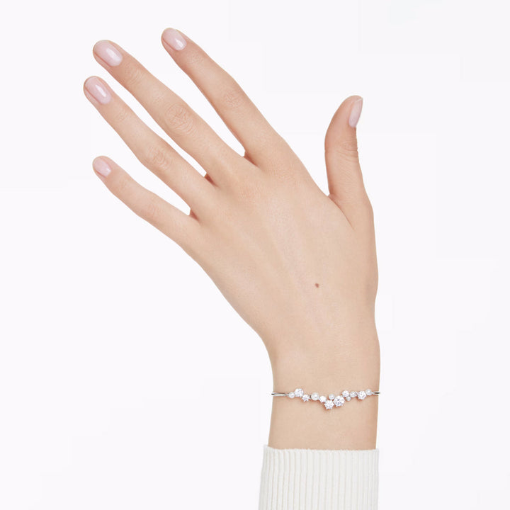 Swarovski Constella Armreif Kristallperle Rundschliffe Weiss - 5705618
