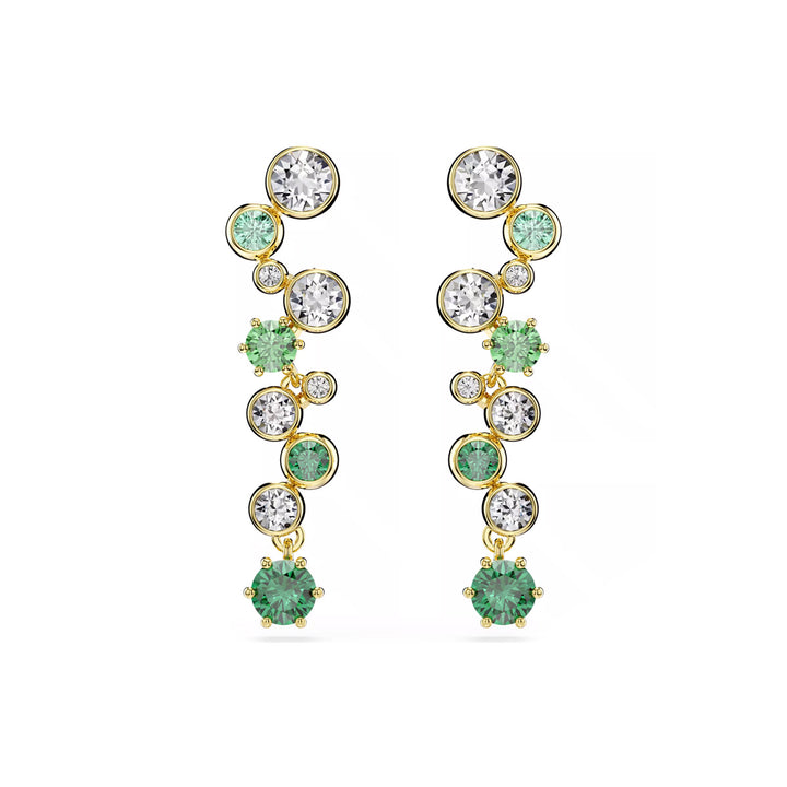 Swarovski Constella Drop Ohrhänger Verschiedene Schliffe Grün Goldlegierungsschicht - 5732248