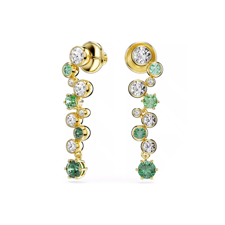 Swarovski Constella Drop Ohrhänger Verschiedene Schliffe Grün Goldlegierungsschicht - 5732248