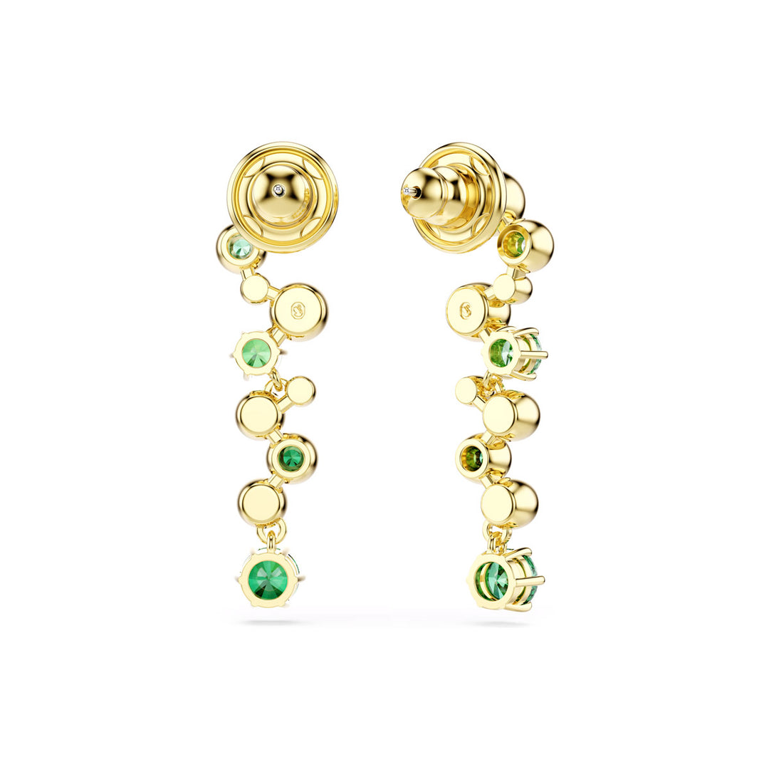 Swarovski Constella Drop Ohrhänger Verschiedene Schliffe Grün Goldlegierungsschicht - 5732248