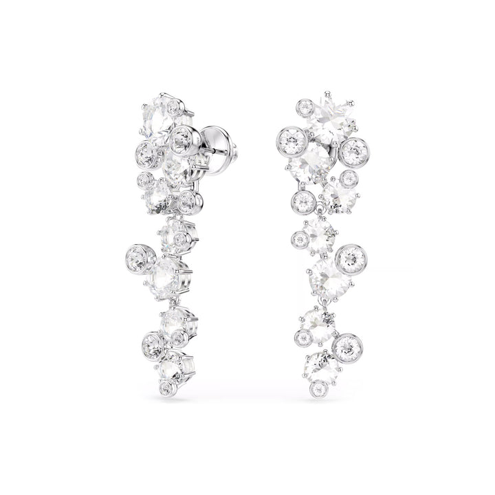 Swarovski Constella Drop Ohrhänger Verschiedene Schliffe Weiss Rhodiniert - 5732252