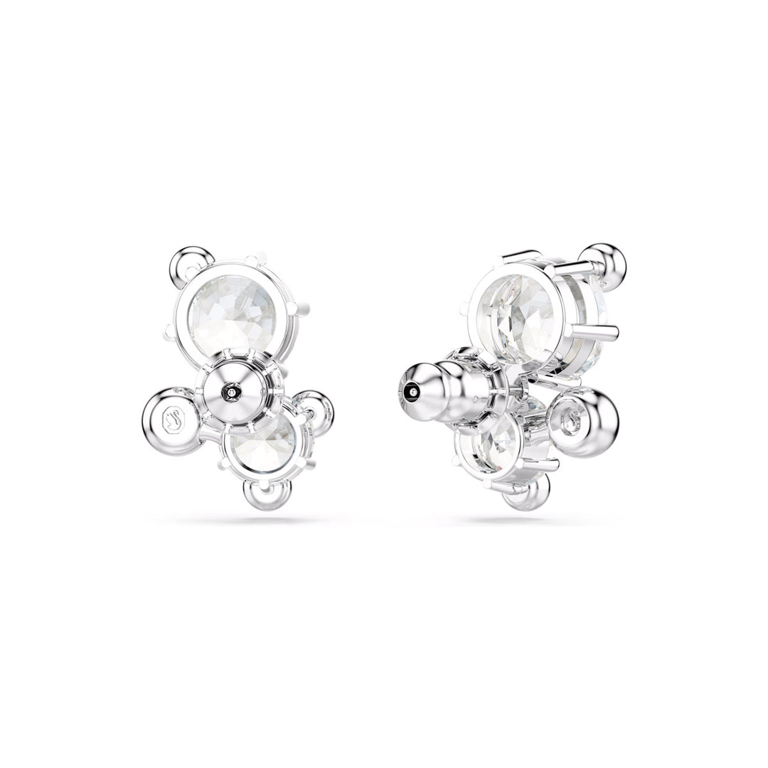 Swarovski Constella Ohrstecker Rundschliff Weiss Rhodiniert - 5732253