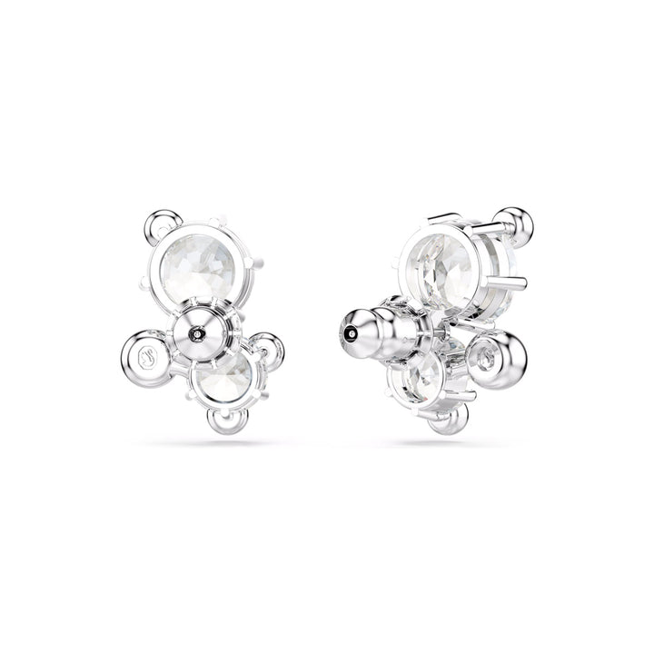 Swarovski Constella Ohrstecker Rundschliff Weiss Rhodiniert - 5732253